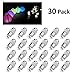 LEORX 30 Piece Led Party Lights for Paper Lanterns, Balloons, Floral Party Decoration, Waterproof, Warm White