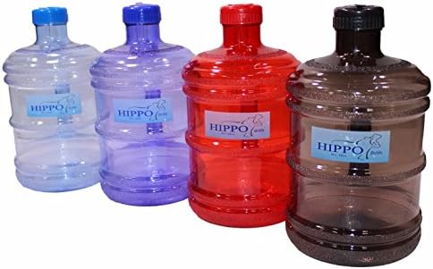 CloudWorks Eco Friendly 1 Gallon (128 oz.) BPA Free FDA Approved Plastic Water One Gallon Bottle w/ 48mm Twist Cap Perfect for Outdoor Sports Gym Fitness Home