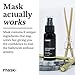 Mask Toilet Spray - Travel Size Odor Neutralizer, Pack of 3, Poop Spray Odor Eliminator, Bathroom Air Freshener & Deodorizer - Green Tea & Lemongrass Scent, 10.2 Fl Oz