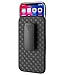 PiTau Holster Case Designed for iPhone X/XS, Hard Belt Clip Case Holster Combo Case with Kickstand with Belt Clip, Holster Case Compatible with Apple iPhone X iPhone Xs/iPhone 10 - Black