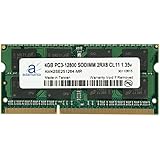 Adamanta 4GB (1x4GB) Laptop Memory Upgrade for HP EliteBook Folio 1040 G2 DDR3L 1600Mhz PC3-12800 SODIMM 2Rx8 CL11 1.35v Notebook RAM