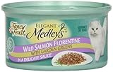 Fancy Feast Wild Salmon Florentine Cat Food, 3 oz