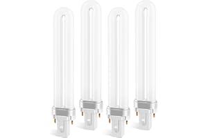 DBNESS 4 Pack 21050 9W Replacement Bulbs Compatible with DynaTrap Models DT3009, DT3019 and DT3039, Indoor Outdoor U Shape Replacement Bulbs Light for DynaTrap