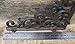 Lot/Set 4 Antique-Style Cast Iron Fleur-de-lis 9 x 7.5 inch SHELF BRACKETS Hangers