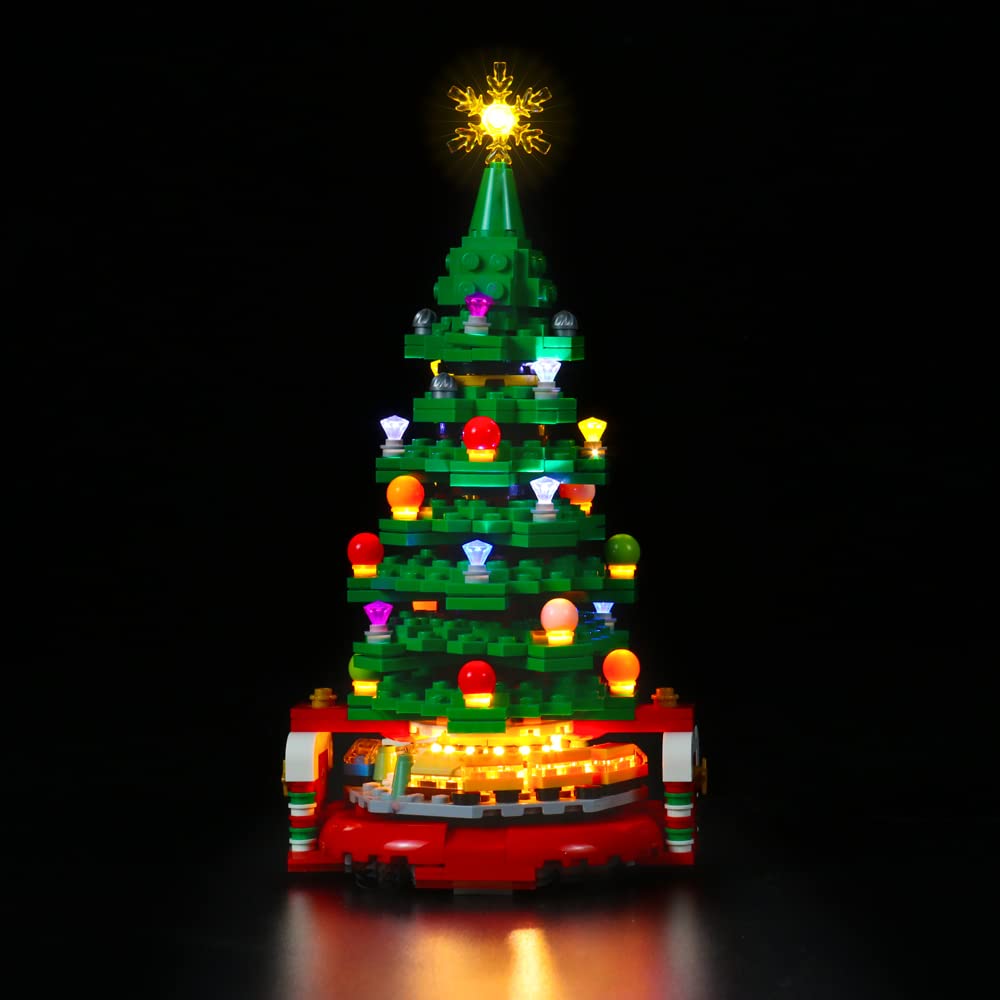 Led Light Kit for Lego Christmas Tree, Led Lighting Set for Lego 40338 Christmas Tree - Not Include Models, Just Light Set (Standard Version)