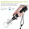 Suaoki-Stainless-Steel-Fish-Lip-Gripper-Grabber-Grip-Two-sided-Trigger-Tool-Fish-Holder-with-Scale-Max-33-lbs-15kg-EVA-Foam-Handle-Adjustable-lanyard