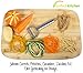 iPerfect Kitchen Ultra Sharp Stainless Steel Dual Julienne & Vegetable Peeler Complete Bundle