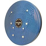 AT Bags Waist Twisting Disc Figure Twister Twister Moves Ankle Body Aerobic Exercise Foot Exercise Fitness Twister Figure Trimmer Magnet Balance Rotating Board YL40Blue