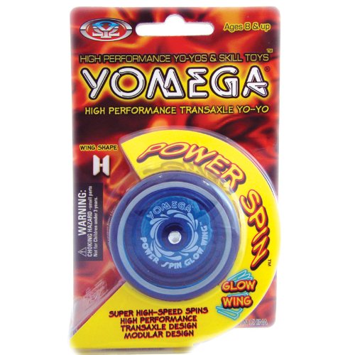Yomega Power Spin Glow Wing Yo-Yo(Colors May Vary)