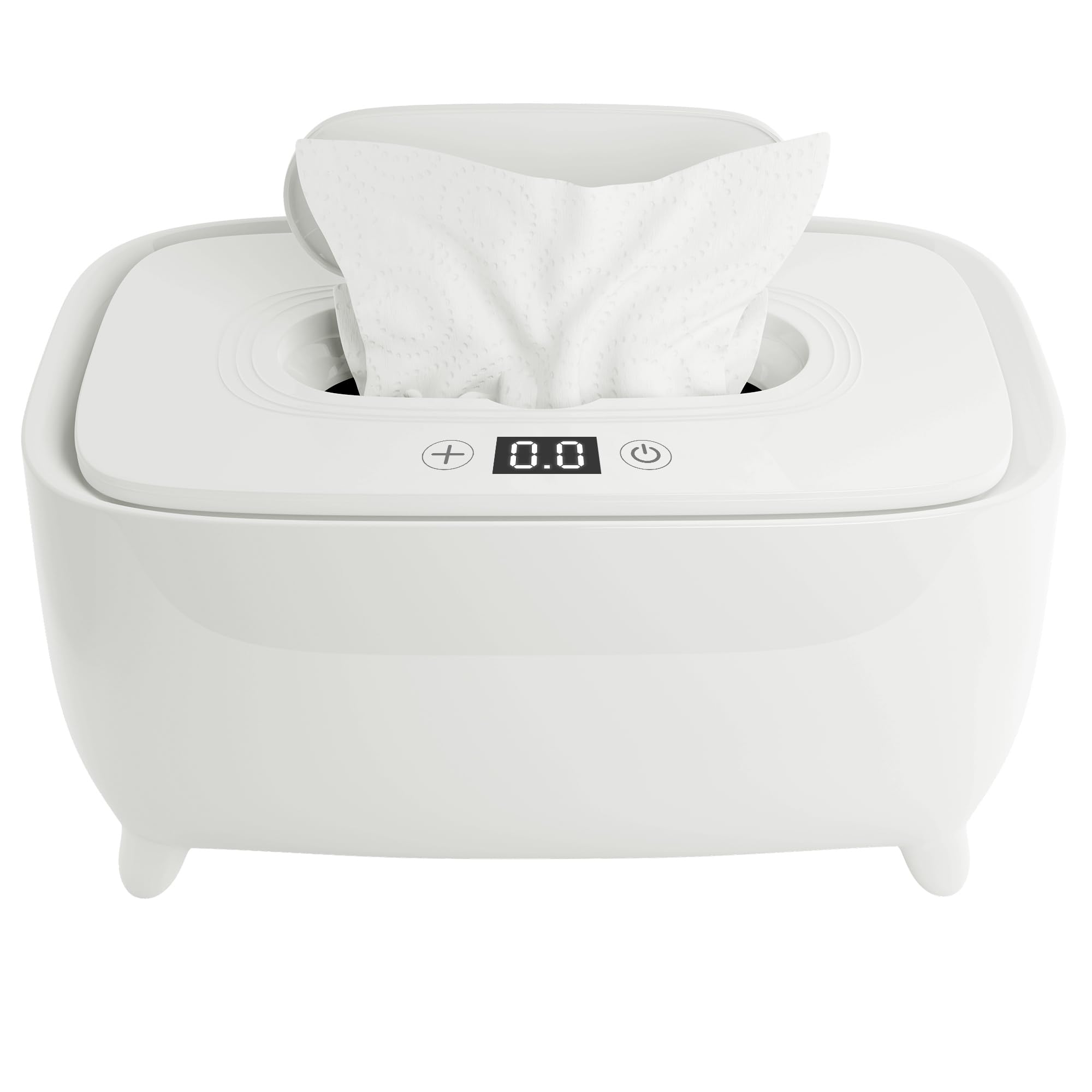 PUREVACY Baby Wipe Warmer Dispenser. Light Green Baby Diaper Warmer Wipes Heater 8W. Odorless Plastic Baby Wipes Warmer Dispenser. Silent Wet Wipes Warmer for Babies