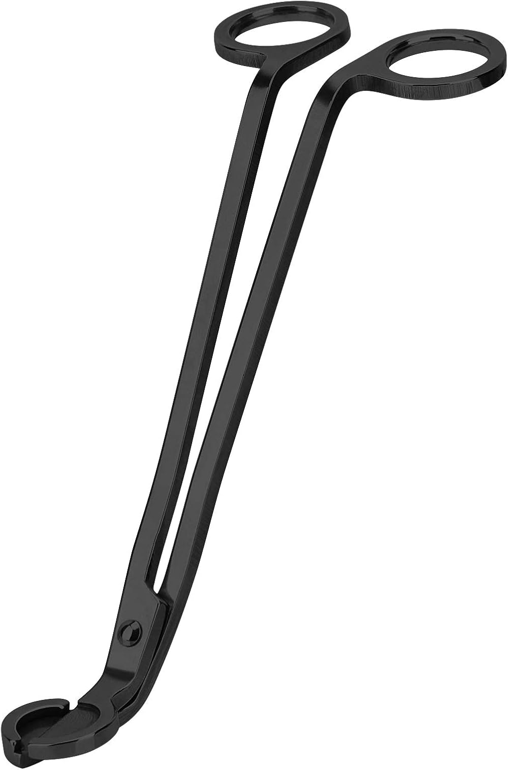 Ninoclar Wick Trimmer Stainless Steel Candle Wick Cutter Black 18 cm