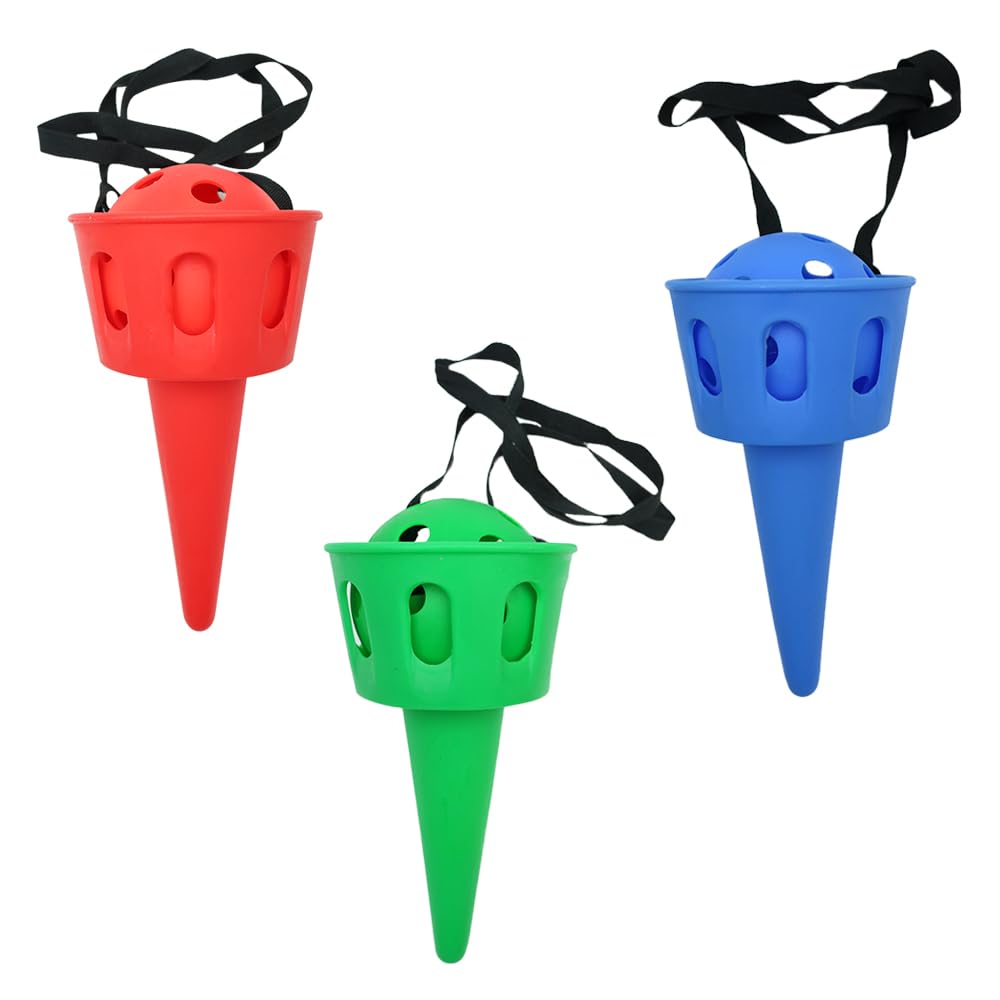 Sarini Catch Ball Game,Plastic Wear Resistant Pretty Design Scoop Toss Set Durable for Playing.Throwing Catch Ball Game