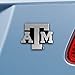 FANMATS 14896 Texas A&M Aggies 3D Chrome Metal Auto Emblem