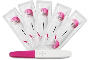 5 Count Pregnancy Test Midstream Accurate Sensitive Fertility Test Kit 10 MIU (5)