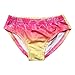 PGXT Girls 3 Pcs Mermaid Tail Rainbow Bathing Suit Swimwear Pink 140CM