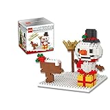 Gift for Kids Mini Building Blocks Figures Toy Snowman for Kid