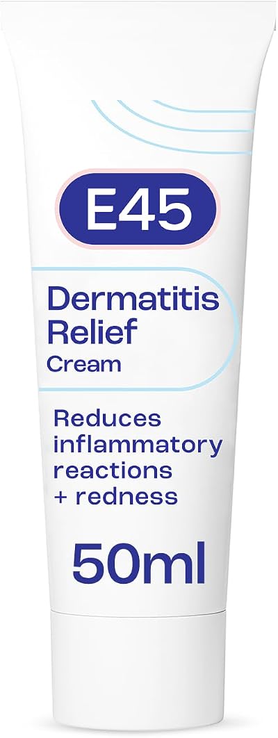 E45 Dermatitis Cream 50 ml - Steroid Free Eczema Relief Brand E45