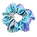 Fanzbike 12 Pieces Shiny Metallic Scrunchies Hair Scrunchies Elastic Hair Bands Scrunchy Hair Ties Ropes for Women or Girls Hair Accessories
