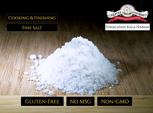 Himalayan Kala Namak Salt 1 lb. Resealable Bag - All-Natural Salt Harvested from the Himalayan Mountains - No Gluten, No MSG, Non-GMO - Multi-Use, Preferred By Vegans & Vegetarians - 1 Pound (16 oz.)