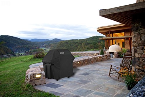 BOSSJOY Gas Grill Cover Large 60 Inch Heavy-Duty Waterproof Gas BBQ Grill Cover for Weber, Holland, Jenn Air, Brinkmann and Char Broil