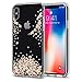 Spigen Liquid Crystal Designed for Apple iPhone Xs Case (2018) / Designed for Apple iPhone X Case (2017) - Blossom Crystal Clear