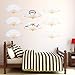 Bememo 12 Pack Folding Hand Fans for Dancing Bulk 8.3 Inch Paper Silk Bamboo Handheld Decorative Popping Clapping Fans Chinese Kung Fu Japanese for Wedding Gift, Performance, DIY (White)