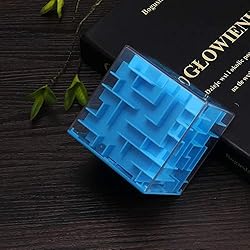 Kid 3D Cube Puzzle Maze Money Maze Coin Box Cube