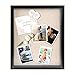 Aytai Large 13in x 16in Display Shadow Box Frame with Linen Background and 15 Stick Pins, Memory Display Box Case for Wall Hanging 3D Showcase Keepsake Medal Ticket Art Graduation Wedding Baby, Black