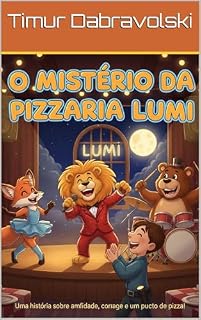 Livro O mistério da pizzaria Lumi