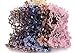 LOVEF 6 Pcs Effortless Beauty Stretchable Double Combs Upzing Medium Magic Beaded Double Hair Clips Hair Jewelry Assorted Color and Design