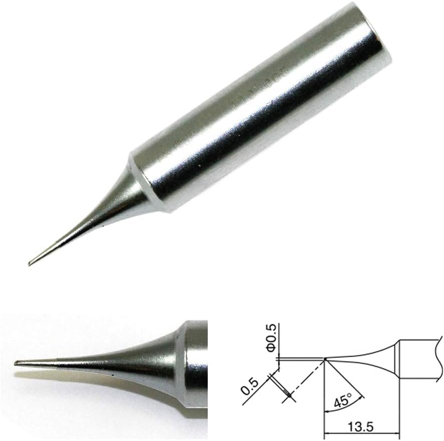 Hakko T18-C05 Soldering Iron Tip Bevel Shape 0.5mm /45° x 13.5mm - Image 3