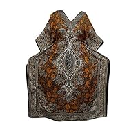 Women's Alexa Caftan Cover up Dashiki Printed Beach Kimono Dress One Size