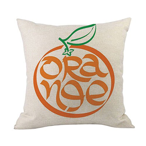 Happy Valentine, iYBUIA Best Gifts for Lover Cotton Linen Pillow Cases Home Decor 4545cm