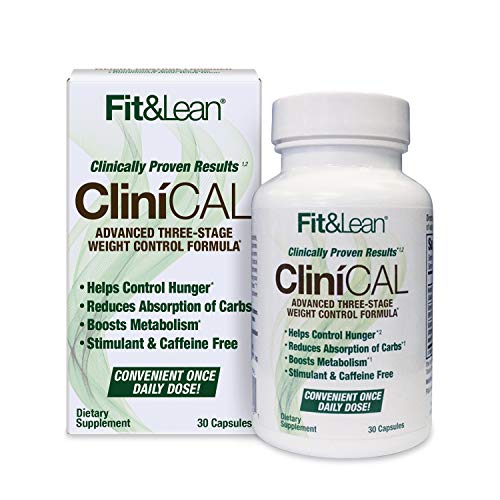 Fit & Lean Clinical Weight Loss Diet Pill, Once Daily Appetite Control