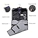 ACSTEP Travel Suit Bag Convertible Garment Bag,55L Waterproof Garment Bag for Women and Men Grey