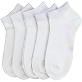 SERISIMPLE Women Viscose Bamboo Ankle Socks Low Cut Thin Sock Lightweight Pastal Color Soft Sock 5 Pairs