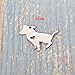 Housweety 1pc Stainless Steel Pit Bull Pendant 3.1x2.9cm