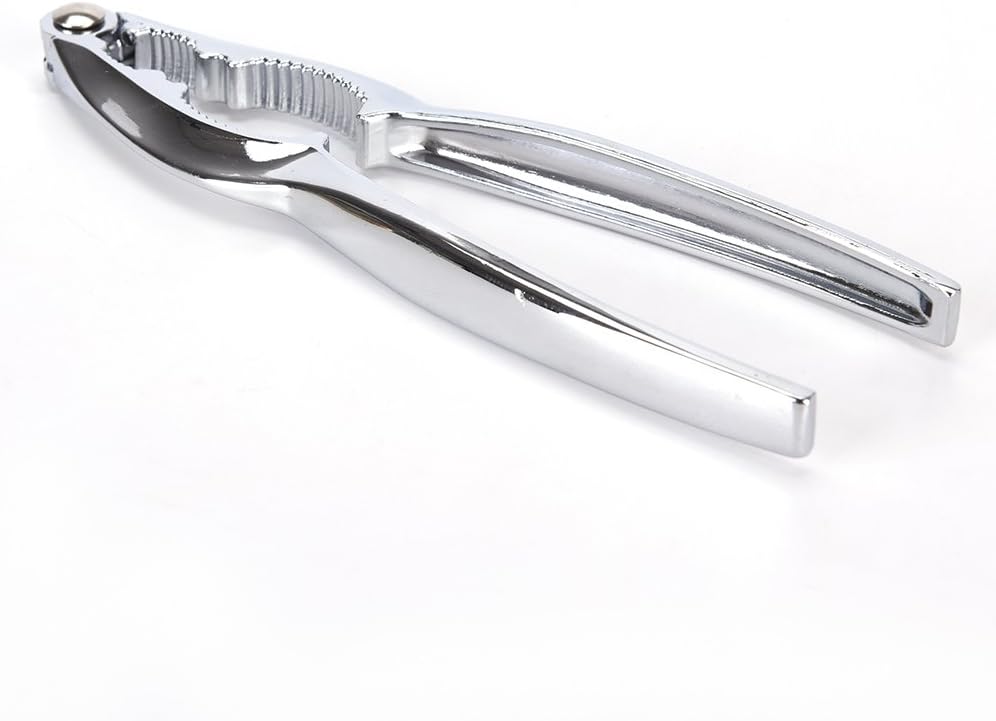 Homesoul celebrationgift Stainless Steel Nut Cracker (Silver)