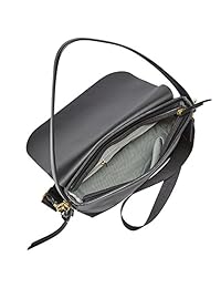 Maya fósil - Bolso bandolera con solapa grande