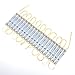 ChiChinLighting 100 Pieces (20 pcs x 5 Packs) - 12 Volt LED Module - SMD LED Chip - Super Bright - IP65 Waterproof (Warm White)