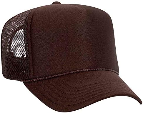 NWT OTTO Brown Mesh Trucker hat custom with fall leaves and sunflower patches Olive Green Western Hat - Etsy main image 3