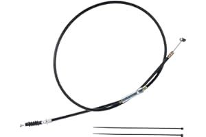 New Olym 38.98" Clutch Cable with Adjuster Replacement for 125cc 150cc 200cc 250cc ATV 4 Wheeler Quad Dirt Pit Bike Dune Buggy Go Kart Taotao Baja SSR Off Road Motorbike Motocross Black