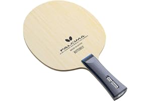 Butterfly Falcima Table Tennis Blade - 5-Ply All-Wood Blade - Professional Table Tennis Blade - Available in Flared Shakehand