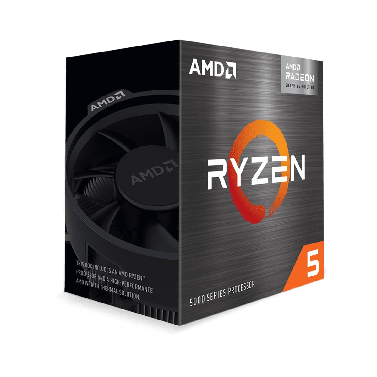 AMD Ryzen? 5 5600G 6-Core 12-Thread Desktop Processor with Radeon? Graphics