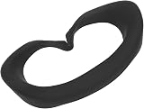 BROLEO VR Face Cover Silicone Integrated Wear Resistant for Games Black view 2