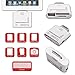 iOS 9 ONLY - Connection Adaptor Kit for Apple iPad 1st Gen / iPad 2 / iPad 3rd Gen - Multiple Adapter Kit Featuring 30-Pin Apple Connector, USB 2.0 Port & Dual SD / Memory Card Slots - by DURAGADGET