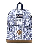 JanSport City View Backpack, White Swedish Lace