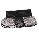 1/12 Scale Mesh Ruffle Mini Skirt for Phicen TBLeague 6'' Female Figure Body Accessories - Black