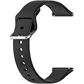TenCloud Watch Strap Compatible with Hwagol G28 G20 Smartwatch Band Silicone Bands Breathable Sport Wristbands for Hwagol Smart Watch 1.85 Inch (Black)