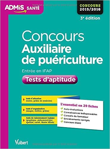 Amazon Fr Concours Auxiliaire De Puericulture Tests D Aptitude L Essentiel En 29 Fiches Concours 2016 Delabriere Marc Livres
